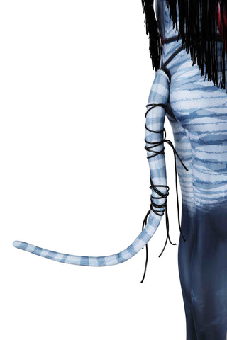 Avatar: Fire and Ash - Varang Costume Set, Ash Clan Chieftain Full Bodysuit - Coscosmos
