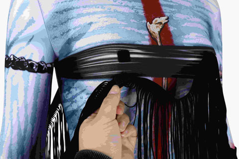 Avatar: Fire and Ash - Varang Costume Set, Ash Clan Chieftain Full Bodysuit - Coscosmos