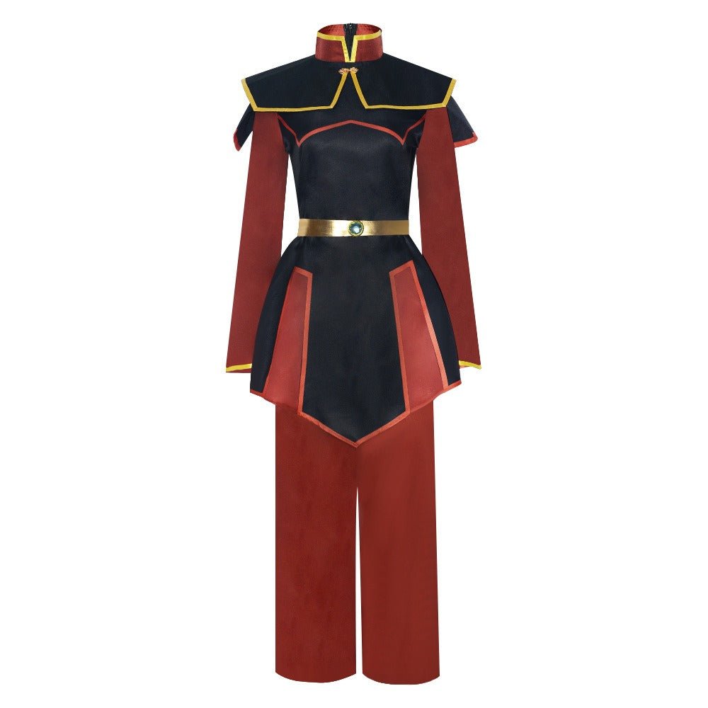 Avatar: The Last Airbender Azula Cosplay Costume Full Set - Fire Nation Princess Outfit - Coscosmos