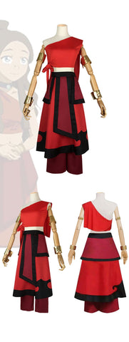 Avatar: The Last Airbender Cosplay Costume - Full Set Collection of Aang, Zuko, Katara, Toph, Azula, Korra, Tylee & Mako - Coscosmos
