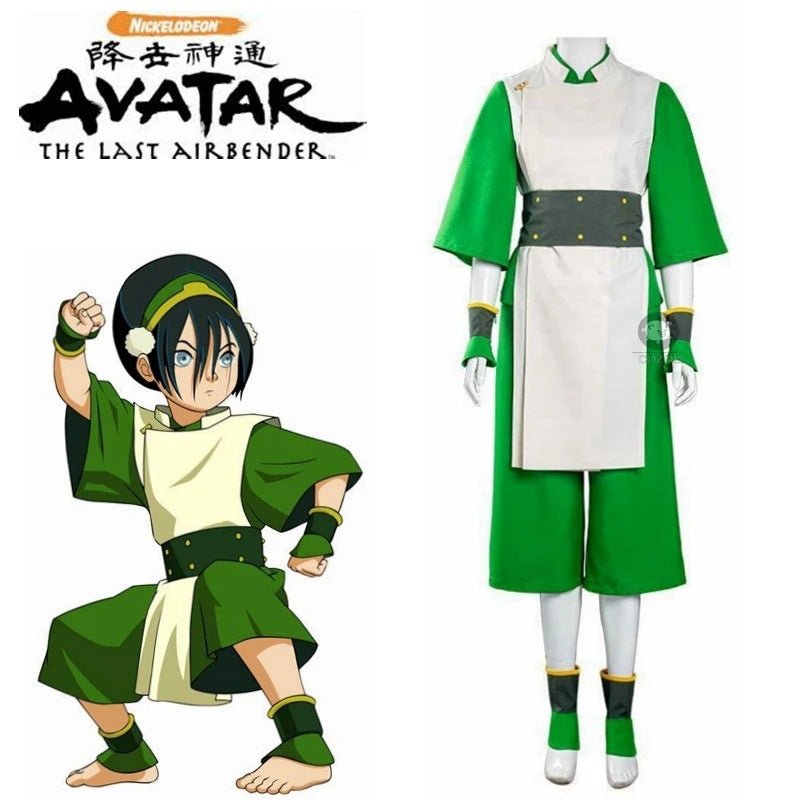 Avatar: The Last Airbender Cosplay Costume - Full Set Collection of Aang, Zuko, Katara, Toph, Azula, Korra, Tylee & Mako - Coscosmos