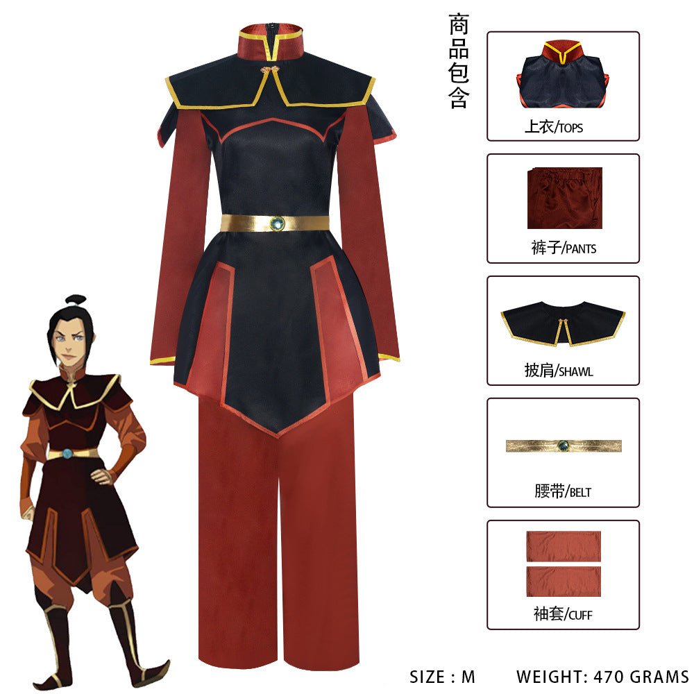 Avatar: The Last Airbender Cosplay Costume - Full Set Collection of Aang, Zuko, Katara, Toph, Azula, Korra, Tylee & Mako - Coscosmos