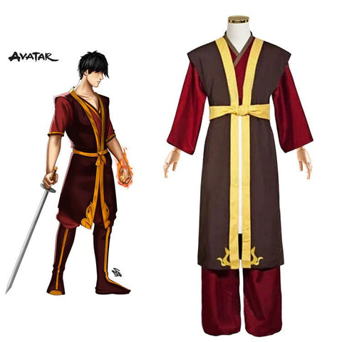 Avatar: The Last Airbender Cosplay Costume - Full Set Collection of Aang, Zuko, Katara, Toph, Azula, Korra, Tylee & Mako - Coscosmos