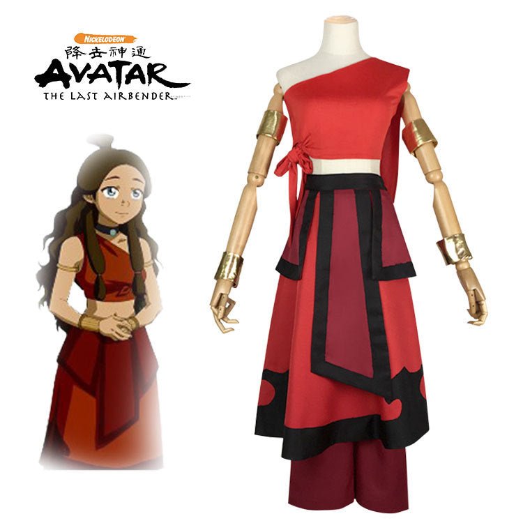 Avatar: The Last Airbender Cosplay Costume - Full Set Collection of Aang, Zuko, Katara, Toph, Azula, Korra, Tylee & Mako - Coscosmos