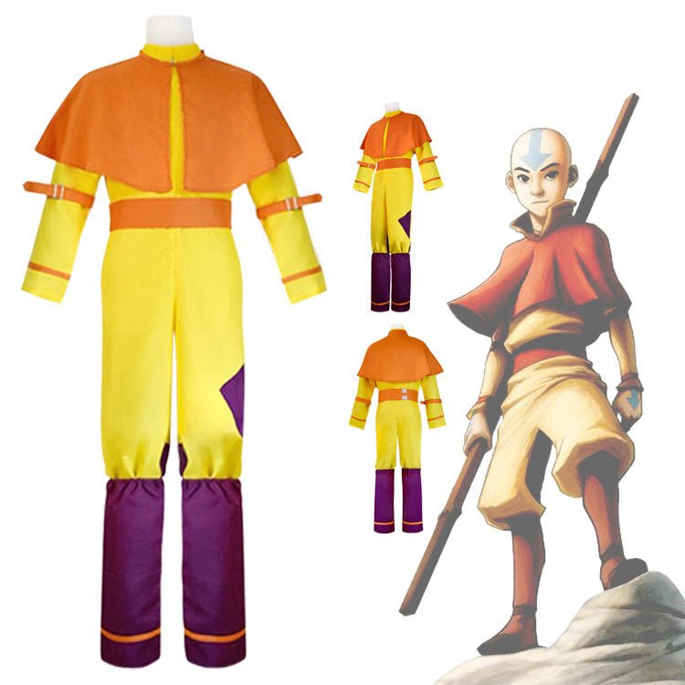 Avatar: The Last Airbender Cosplay Costume - Full Set Collection of Aang, Zuko, Katara, Toph, Azula, Korra, Tylee & Mako - Coscosmos