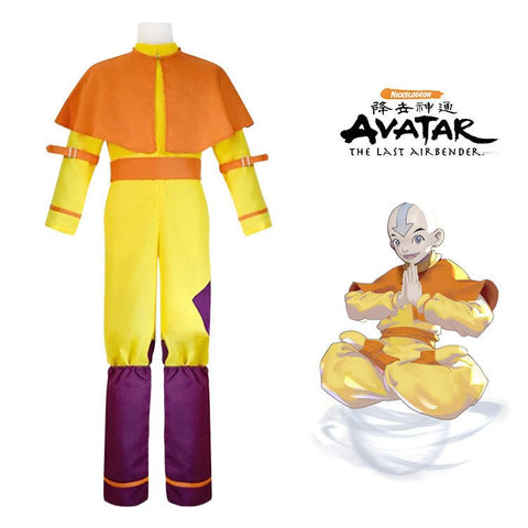 Avatar: The Last Airbender Cosplay Costume - Full Set Collection of Aang, Zuko, Katara, Toph, Azula, Korra, Tylee & Mako - Coscosmos