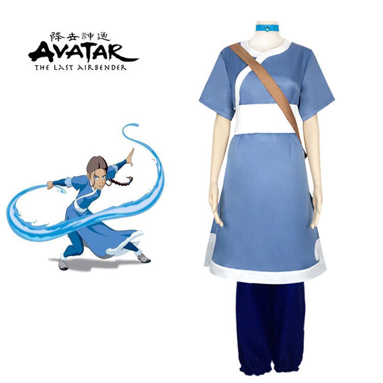 Avatar: The Last Airbender Cosplay Costume - Full Set Collection of Aang, Zuko, Katara, Toph, Azula, Korra, Tylee & Mako - Coscosmos