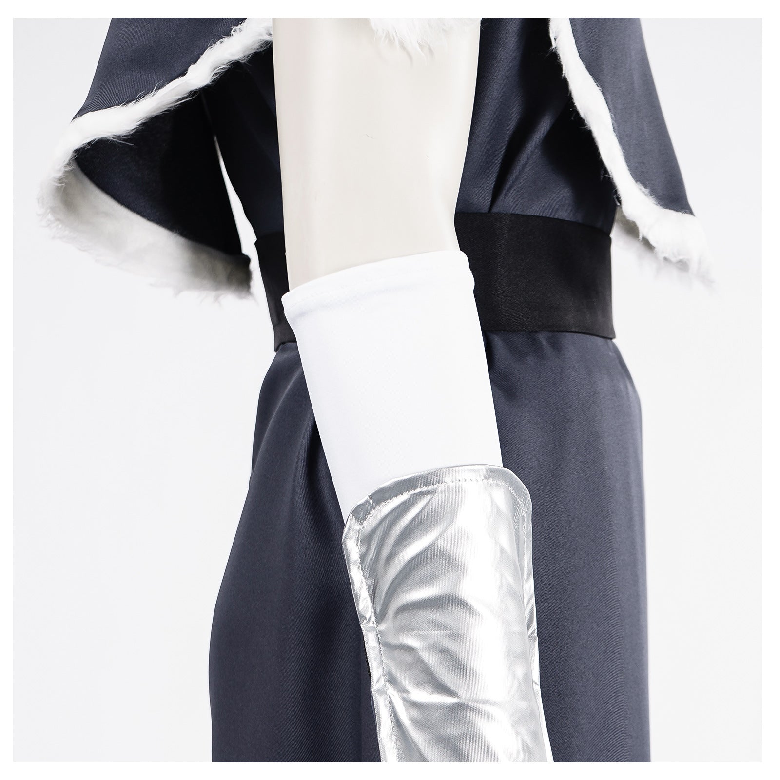 Avatar The Last Airbender Legend of Korra Sokka Cosplay Costume Set - Complete Outfit with Cape, Top, Robe, Waistband, Arm Guards, Gloves - Coscosmos