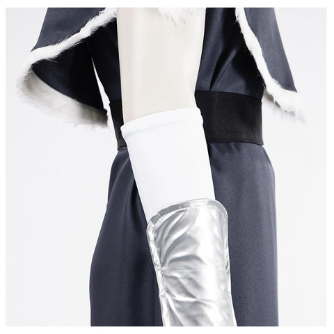 Avatar The Last Airbender Legend of Korra Sokka Cosplay Costume Set - Complete Outfit with Cape, Top, Robe, Waistband, Arm Guards, Gloves - Coscosmos