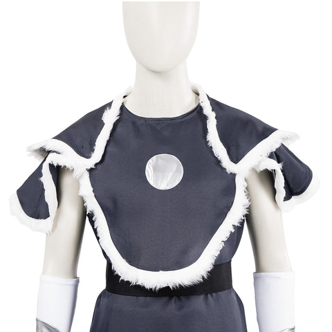 Avatar The Last Airbender Legend of Korra Sokka Cosplay Costume Set - Complete Outfit with Cape, Top, Robe, Waistband, Arm Guards, Gloves - Coscosmos