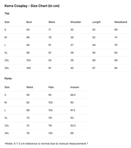 Avatar: The Last Airbender & The Legend of Korra Cosplay Costume - Official Style Korra Outfit Full Set - Coscosmos