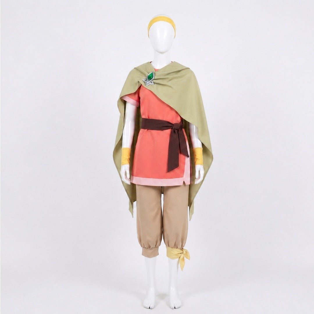 Avatar The Legend of Korra Pavi Earth Kingdom Cosplay Costume - Coscosmos