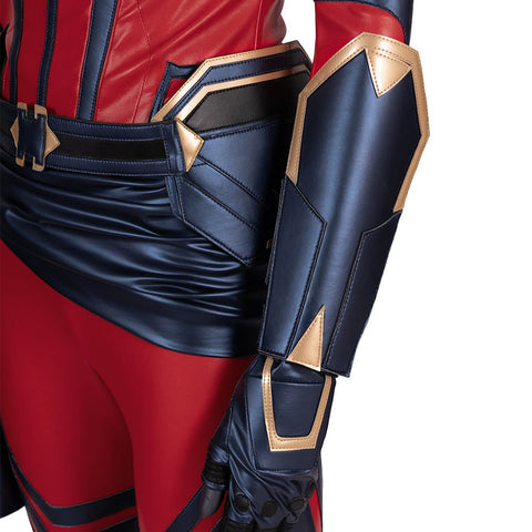 Avengers Endgame Captain Marvel Cosplay Costume - Premium Quality Movie Replica - Coscosmos