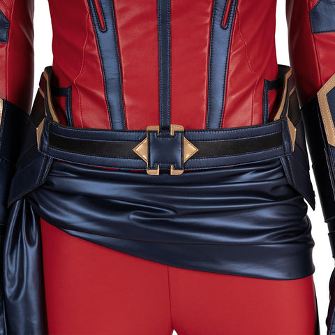 Avengers Endgame Captain Marvel Cosplay Costume - Premium Quality Movie Replica - Coscosmos