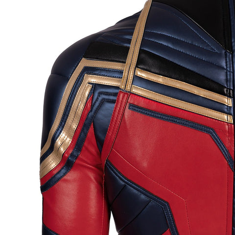 Avengers Endgame Captain Marvel Cosplay Costume - Premium Quality Movie Replica - Coscosmos