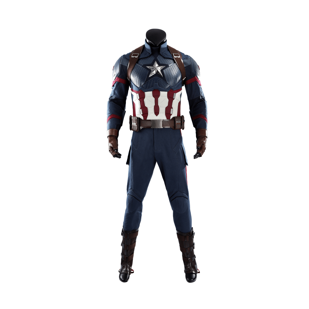 Avengers: Endgame Steve Rogers Captain America Cosplay Costume - Coscosmos
