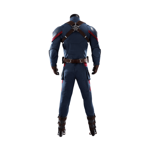 Avengers: Endgame Steve Rogers Captain America Cosplay Costume - Coscosmos