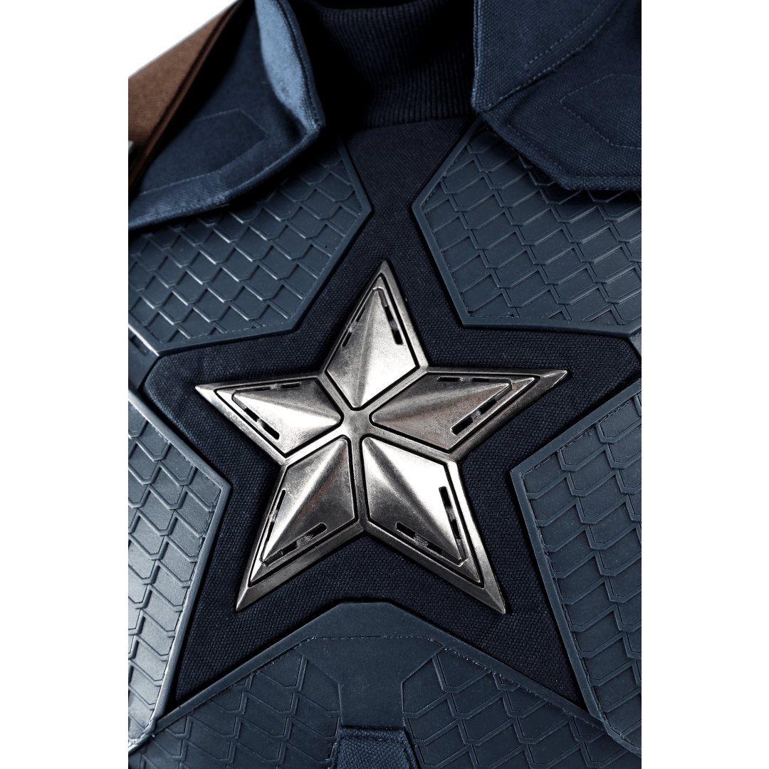 Avengers: Endgame Steve Rogers Captain America Cosplay Costume - Coscosmos