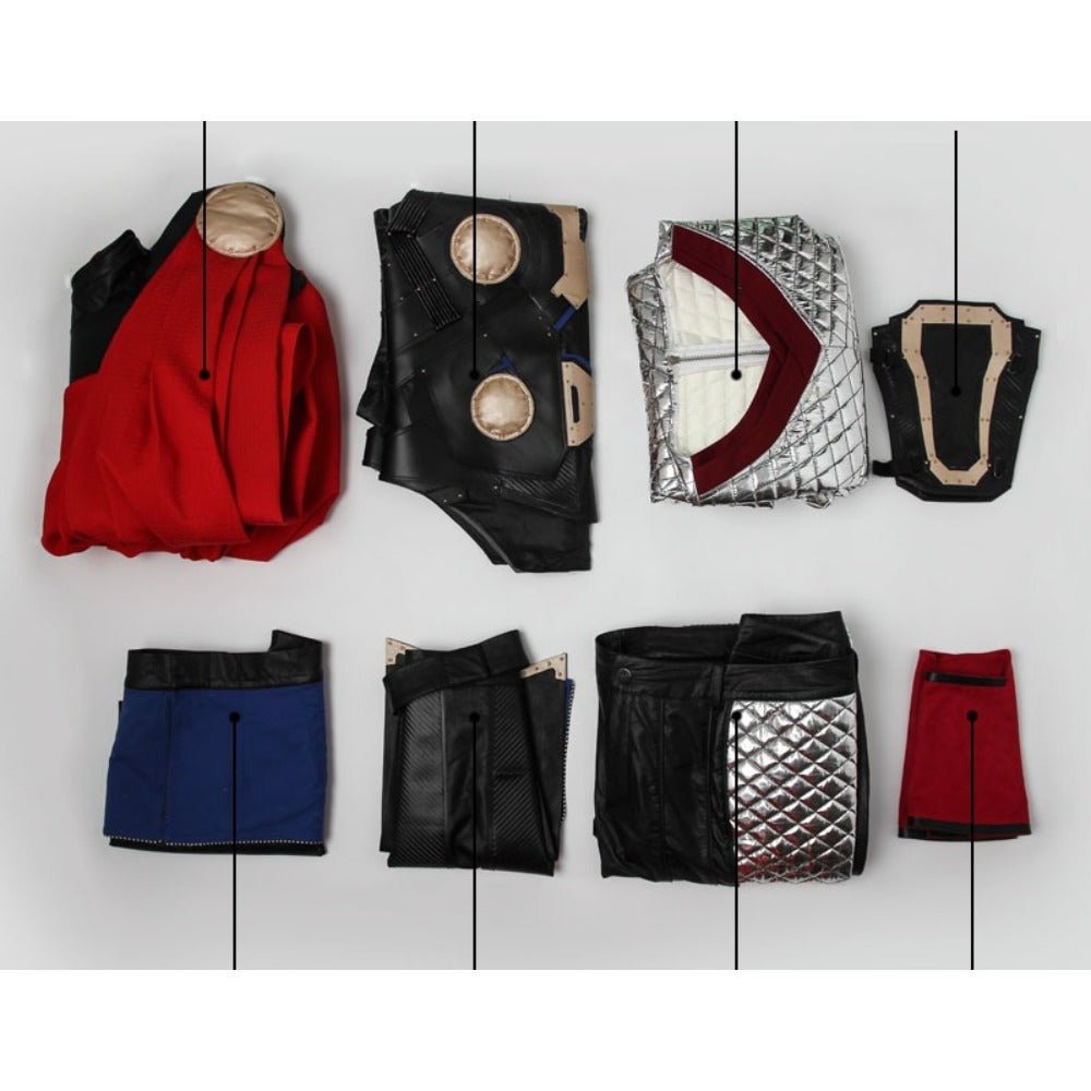 Avengers: Endgame Thor Costume for Adults – Complete Cosplay Outfit with Stormbreaker, Cape, and Armor Inspired by the God of Thunder - Coscosmos