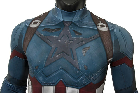 Avengers: Infinity War Captain America Steve Rogers Sixth Scale Collectible Figure - Coscosmos