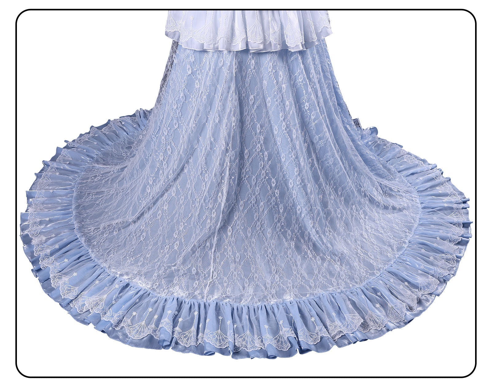 Azur Lane Cheshire Oath Wedding Dress Cosplay Costume - Coscosmos