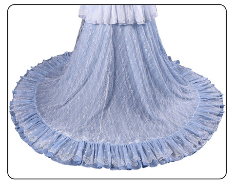 Azur Lane Cheshire Oath Wedding Dress Cosplay Costume - Coscosmos