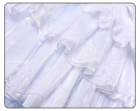 Azur Lane Cheshire Oath Wedding Dress Cosplay Costume - Coscosmos