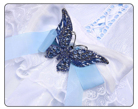 Azur Lane Cheshire Oath Wedding Dress Cosplay Costume - Coscosmos
