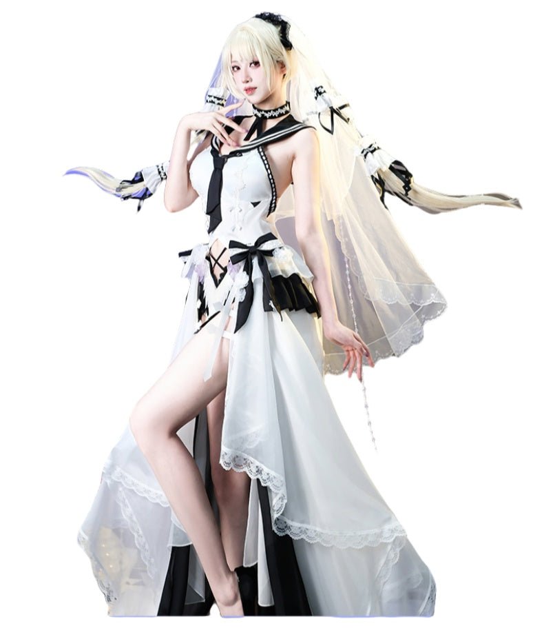 Azur Lane Cosplay Costume "Dressing Up as a Lady" Formidable Cosplay Outfit Women's Game Full Set - Coscosmos