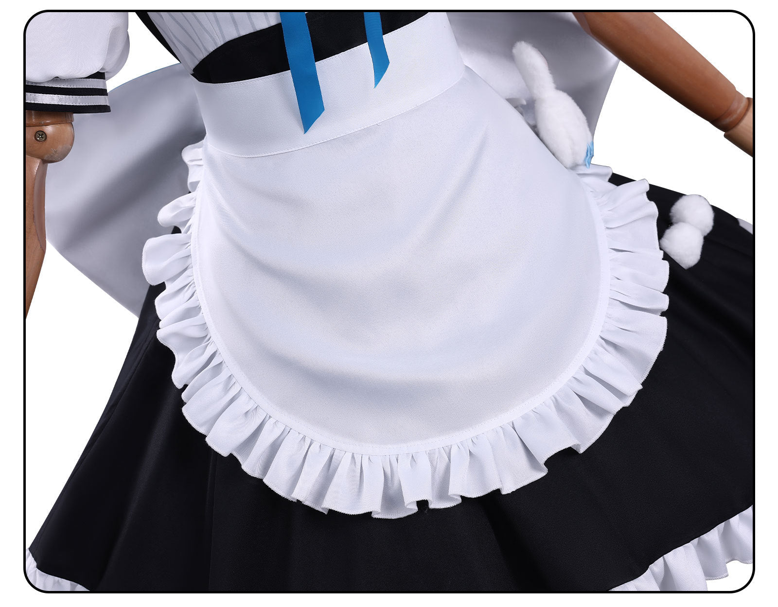 Azur Lane Laffey Maid Outfit Don Quixote Collaboration Character Cosplay Costume - Coscosmos