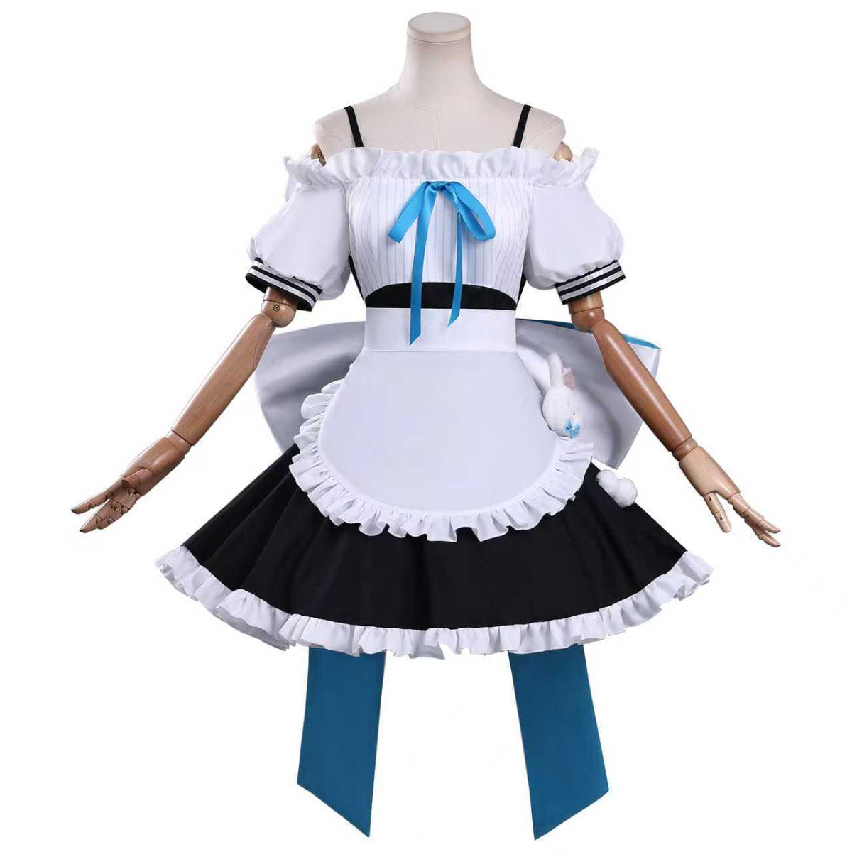 Azur Lane Laffey Maid Outfit Don Quixote Collaboration Character Cosplay Costume - Coscosmos