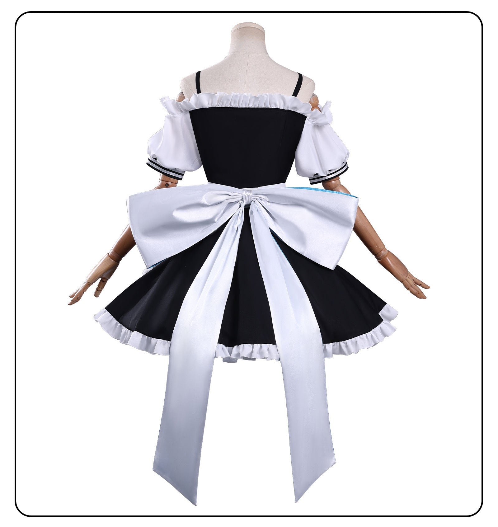 Azur Lane Laffey Maid Outfit Don Quixote Collaboration Character Cosplay Costume - Coscosmos
