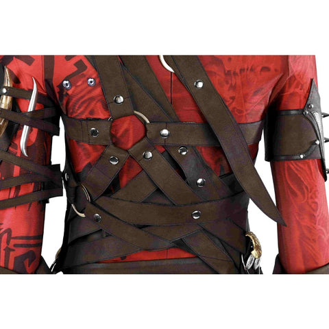 Baldur's Gate Karlach Cosplay Costume Set