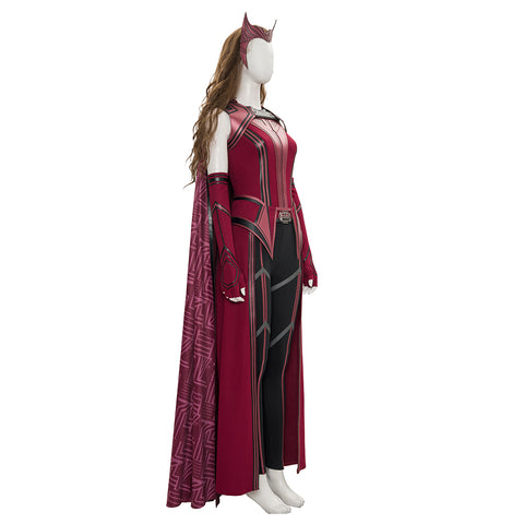 WandaVision Scarlet Witch Wanda Maximoff Second Version Cosplay Costume