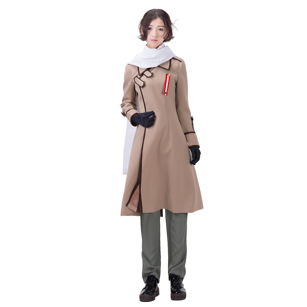 Ivan Braginski Axis Powers Hetalia Gray Cotton Coat