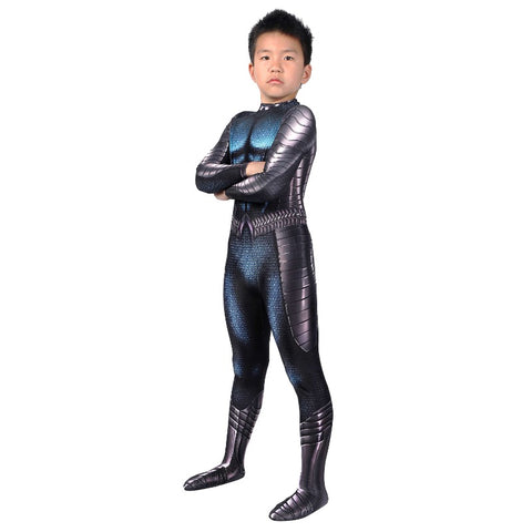 Aquaman 2 Arthur Curry Kids Cosplay Costume Bodysuit