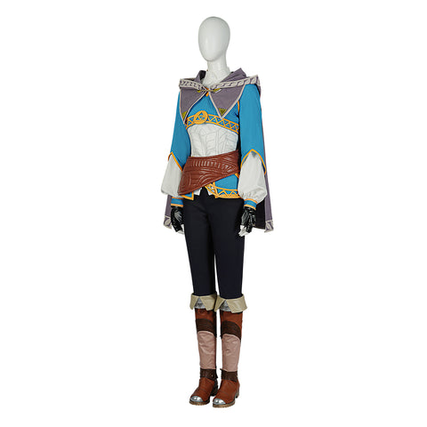 Tears of the Kingdom Princess Cosplay Costume – Elegant Zelda-Inspired Outfit for Halloween, Parties, and Collectors