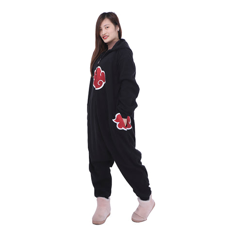 Naruto Akatsuki Rabbit Ear Onesie Cosplay Costume