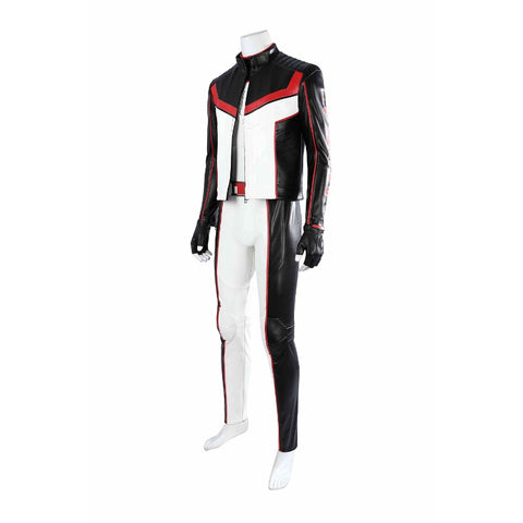 Mister Terrific Michael Holt Cosplay Costume White Leather Suit Halloween Outfit