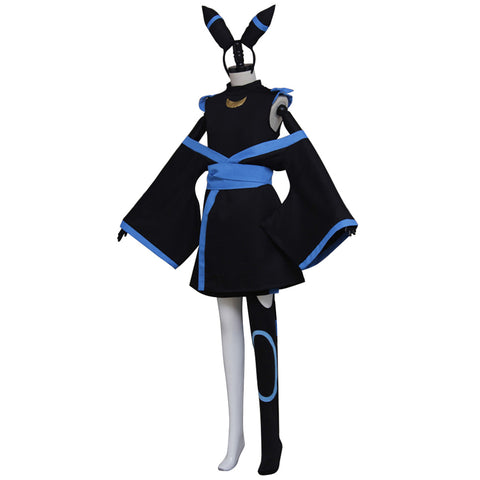 Pokemon Umbreon Human Cosplay Costume Dress