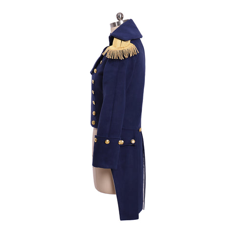 18th Century Royal Military Jacket for Men - Colonial Tuxedo Coat Cosplay Costume