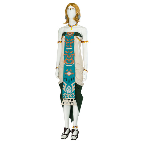 The Legend of Zelda: Tears of the Kingdom Princess Zelda (Zonai Dress) Cosplay Costume