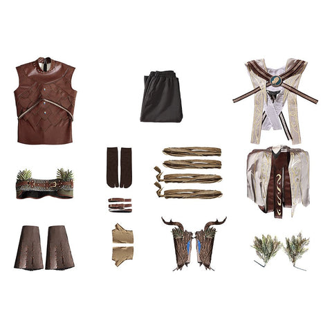 Baldur's Gate 3 Halsin Cosplay Costume - Premium Quality Game Character Outfit - Coscosmos
