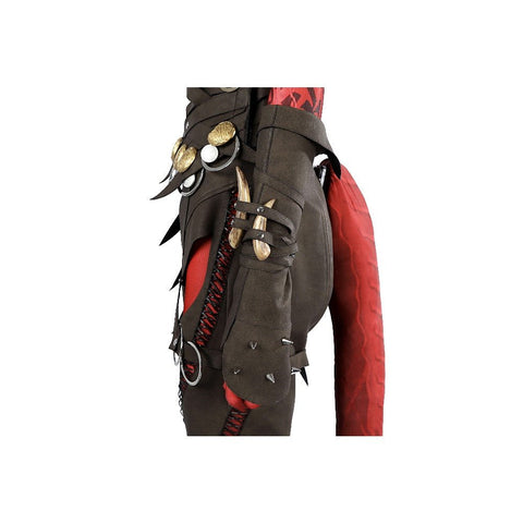 Baldur's Gate 3 Karlach Collectible Statue - The Fierce Tiefling Barbarian - Coscosmos