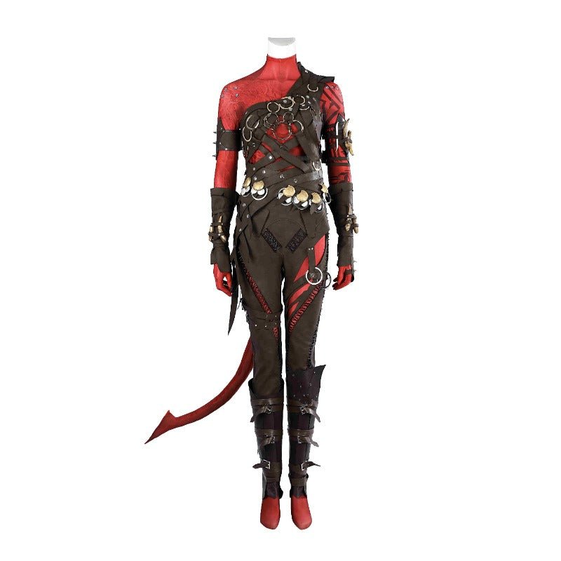 Baldur's Gate Karlach Cosplay Costume Set - Coscosmos