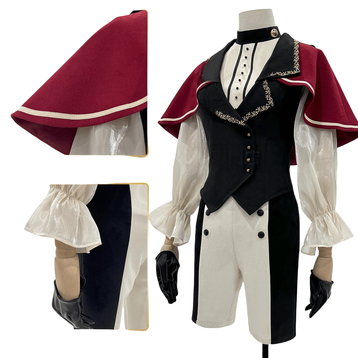 BanG Dream! Ave Mujica Hitori Uzawa Cosplay Costume - High Quality Anime Outfit - Coscosmos