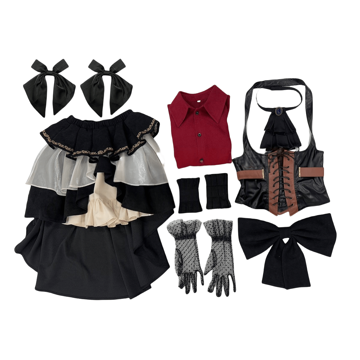 BanG Dream! Ave Mujica Sakiko Toyokawa Cosplay Costume - High Quality Anime Outfit - Coscosmos