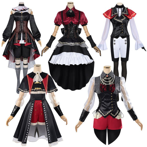 BanG Dream! Nyamu, Mortis,Timoris, Saori, Hatsuha Full Cosplay Costume - Authentic Anime Outfit - Coscosmos