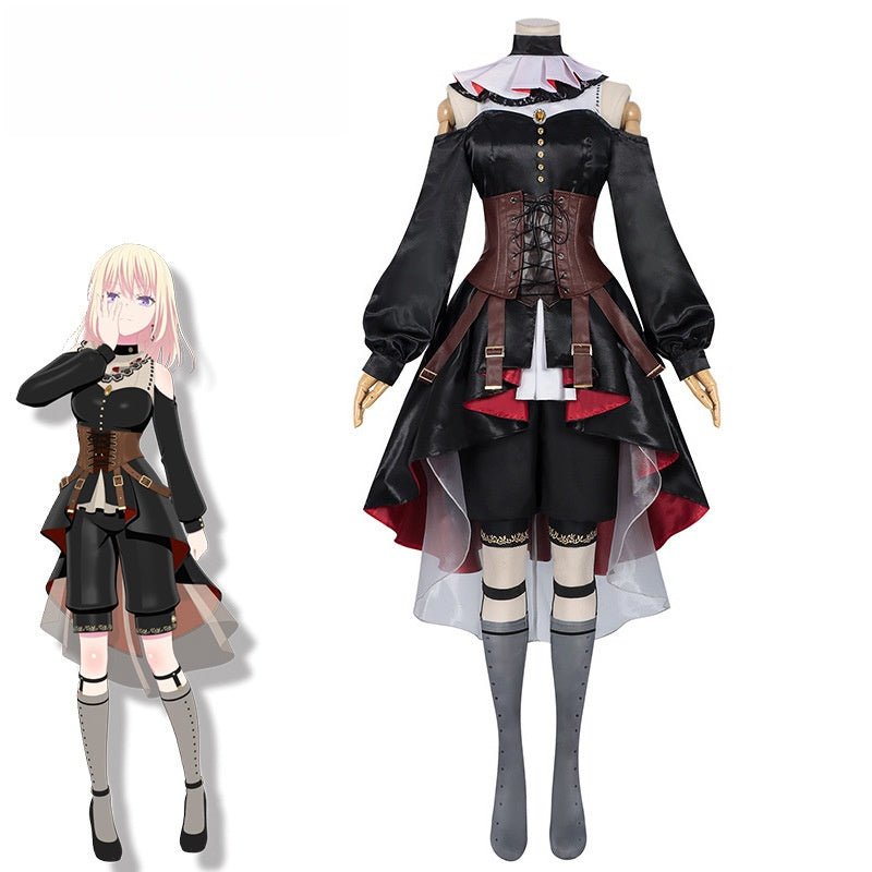 BanG Dream! Nyamu, Mortis,Timoris, Saori, Hatsuha Full Cosplay Costume - Authentic Anime Outfit - Coscosmos