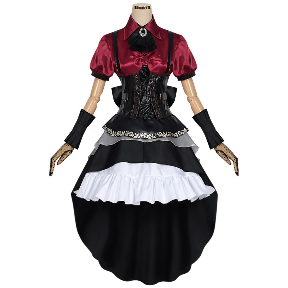 BanG Dream! Nyamu, Mortis,Timoris, Saori, Hatsuha Full Cosplay Costume - Authentic Anime Outfit - Coscosmos